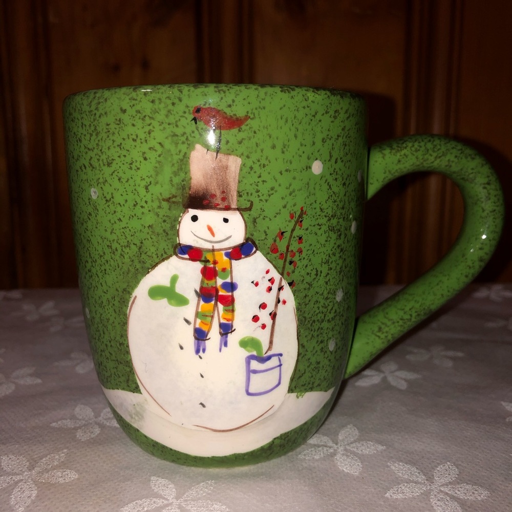Holiday Snowman Mug ⛄️🎄